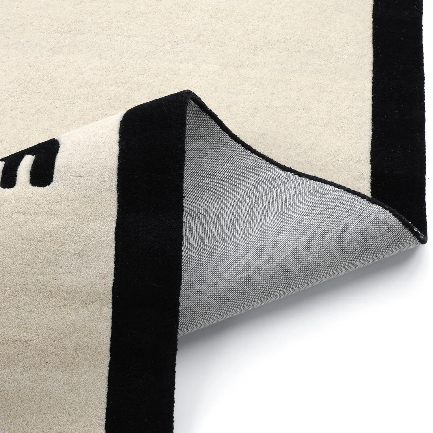 Lastenmatto - Zebra Hand Tufted Wool Premium (beige/musta)