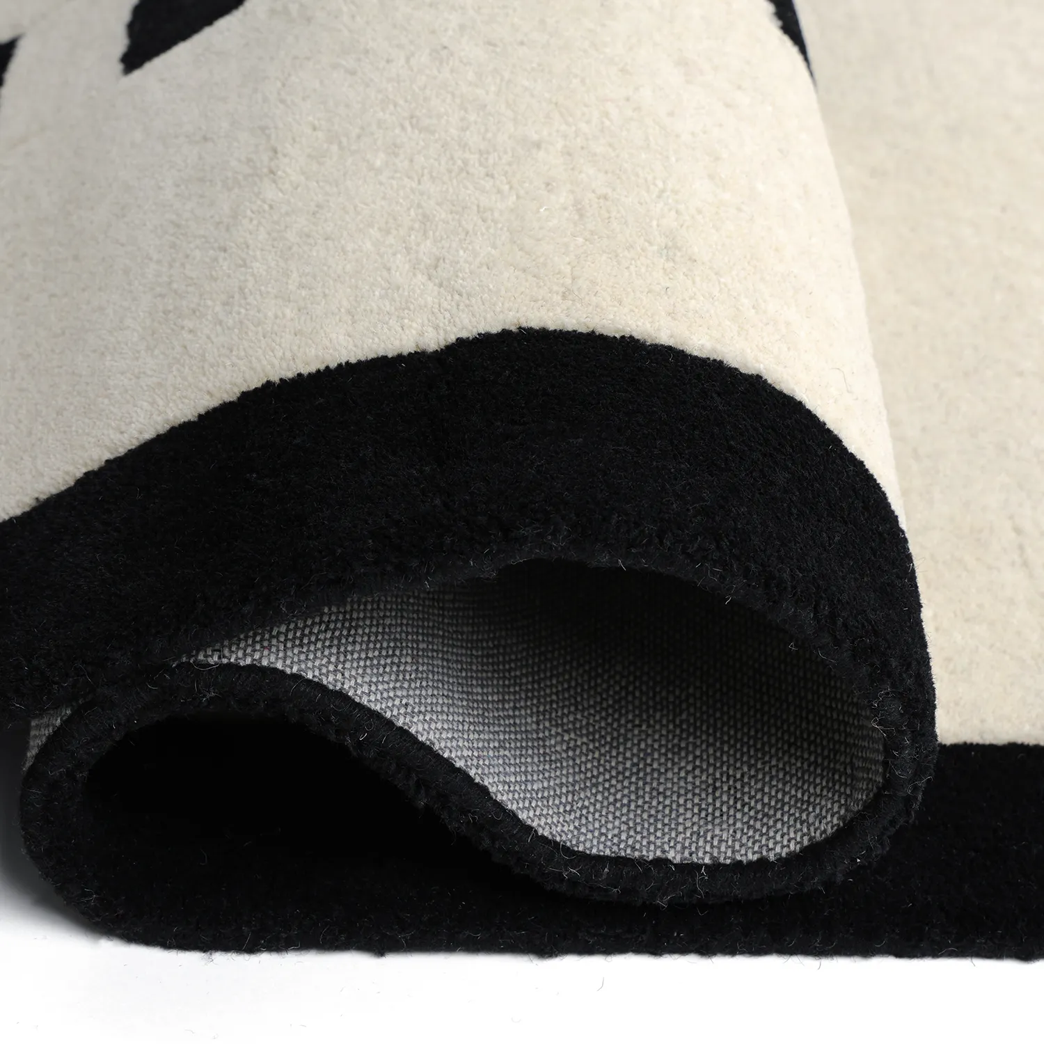 Lastenmatto - Zebra Hand Tufted Wool Premium (beige/musta)