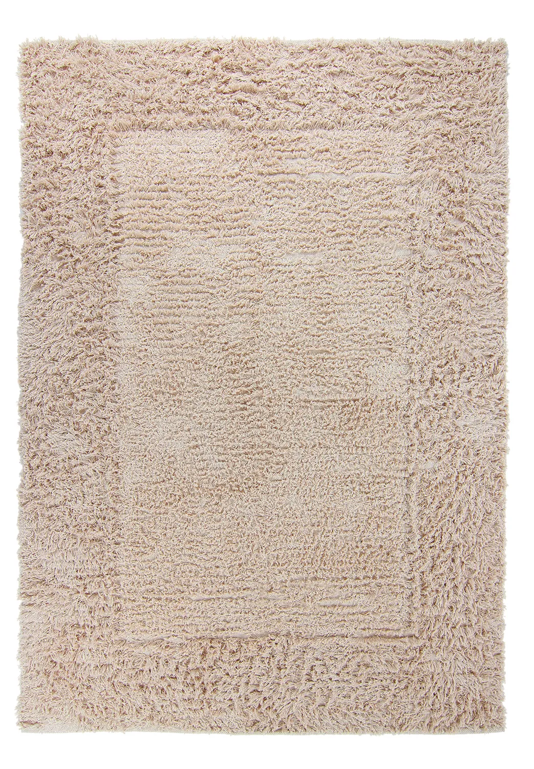 Ryijymatot - Aline Natural Cotton Shaggy (beige)