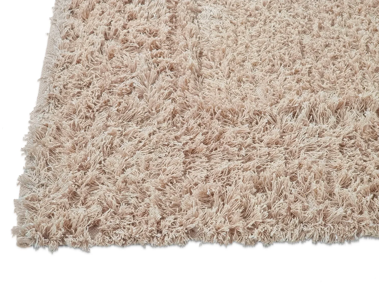 Ryijymatot - Aline Natural Cotton Shaggy (beige)