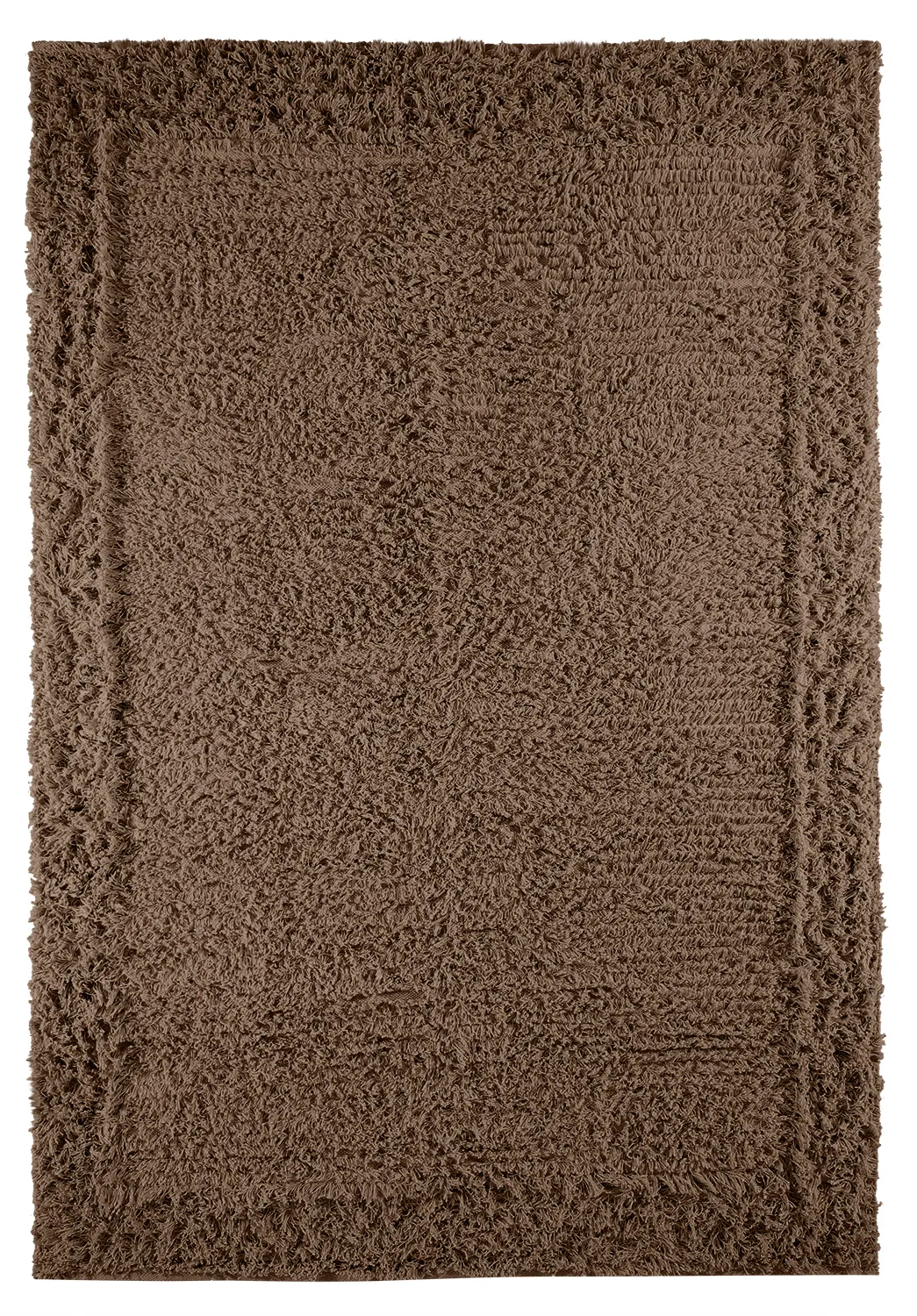 Ryijymatot - Bonnie Natural Cotton Shaggy (ruskea)