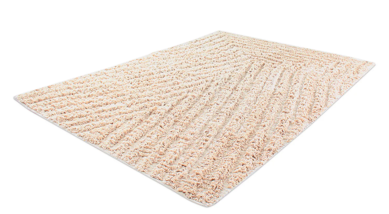 Ryijymatot - Indra Natural Cotton Shaggy (beige)