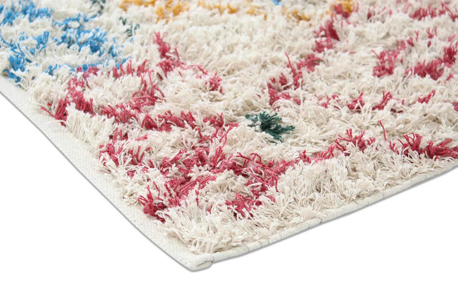 Ryijymatot - Maloney Natural Cotton Shaggy (multi)