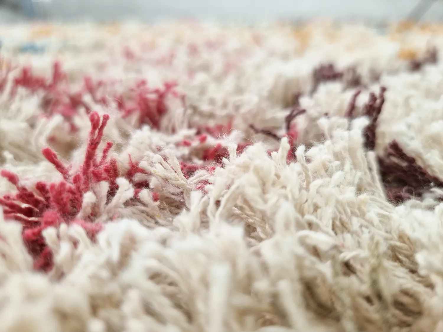 Ryijymatot - Maloney Natural Cotton Shaggy (multi)