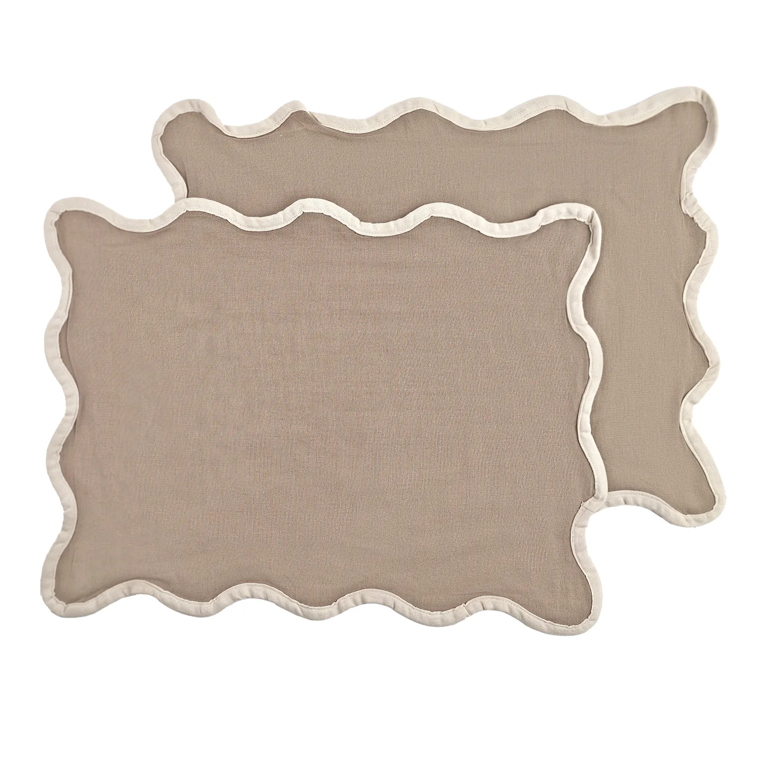 Pöytätabletti - 2 kpl Yrsa (tumma beige)