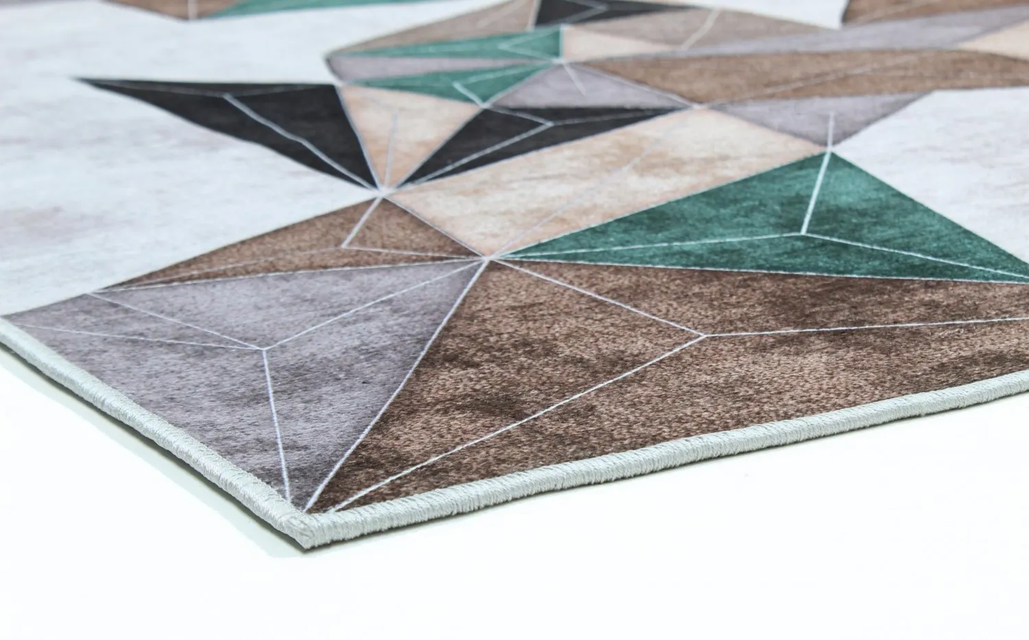Wilton-matto - Feres (harmaa/beige/multi)