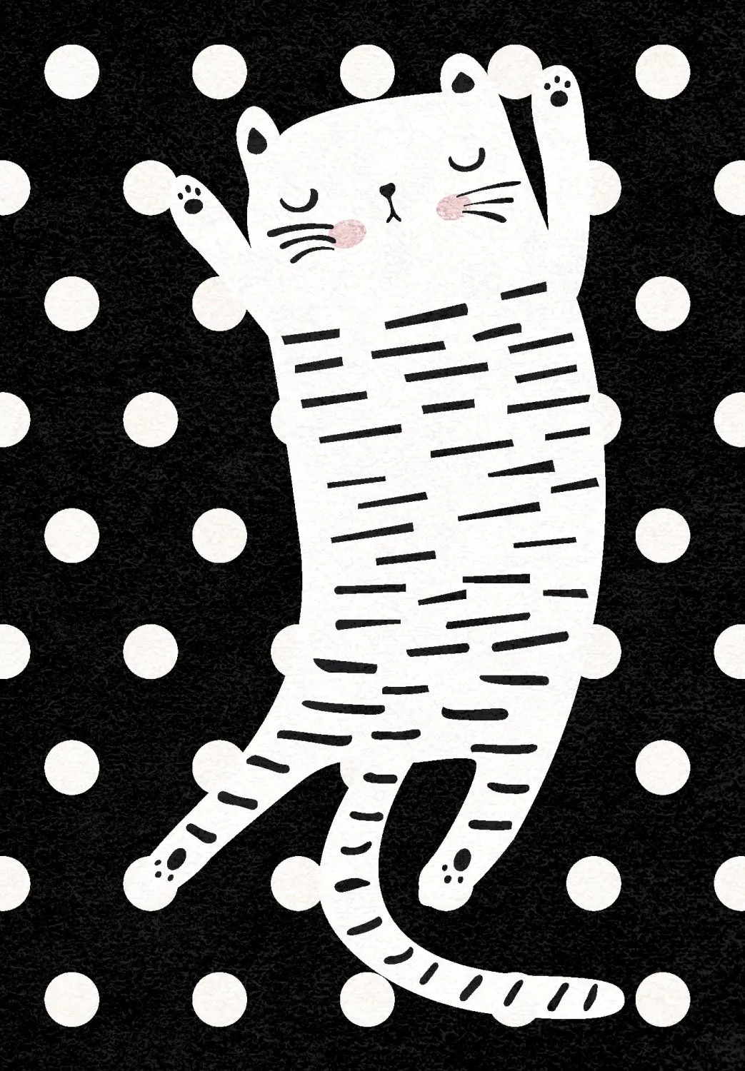 Lastenmatto - Sleepy Kitten (multi)
