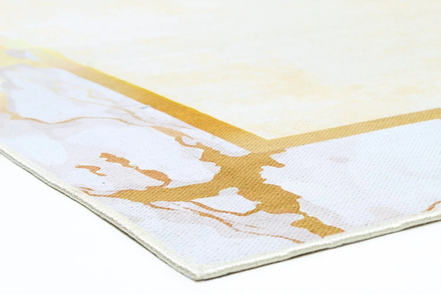 Wilton-matto - Cerasia (beige/valkoinen/kulta)