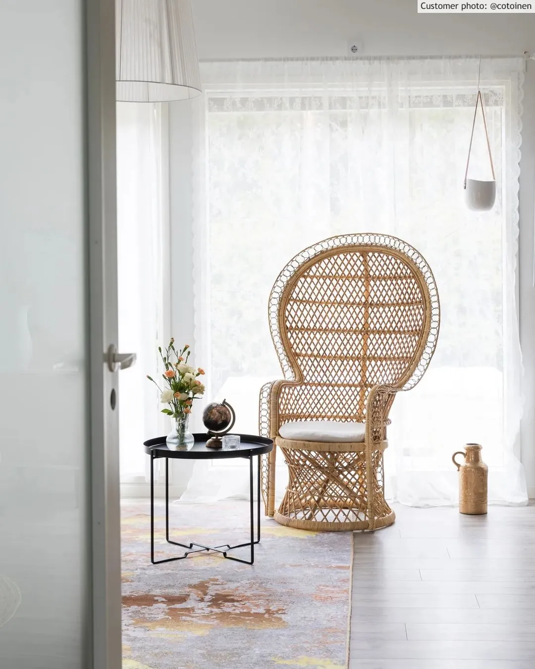 Wilton-matto - Elena (beige/kulta)