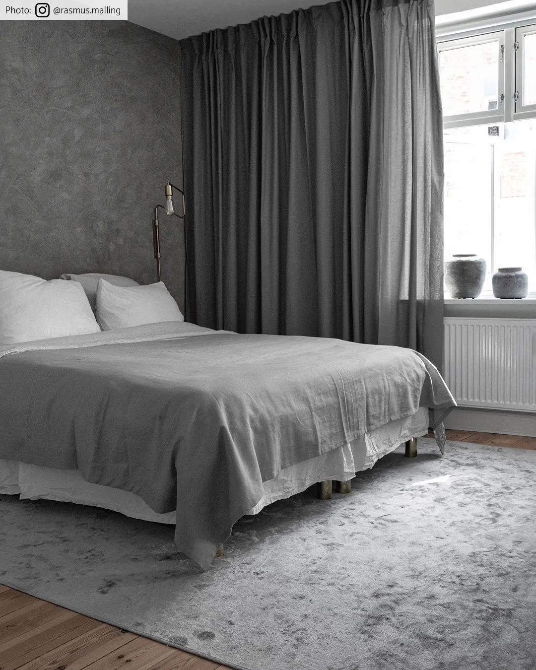 Wilton-matto - Art Silk (harmaa)