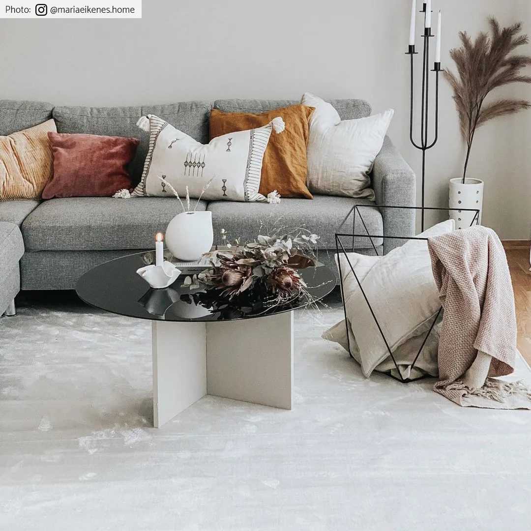 Wilton-matto - Art Silk (vaaleanharmaa/beige)