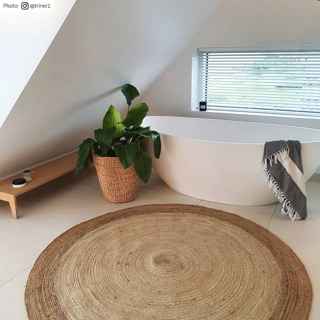 Pyöreä matot - Wokha (jute)