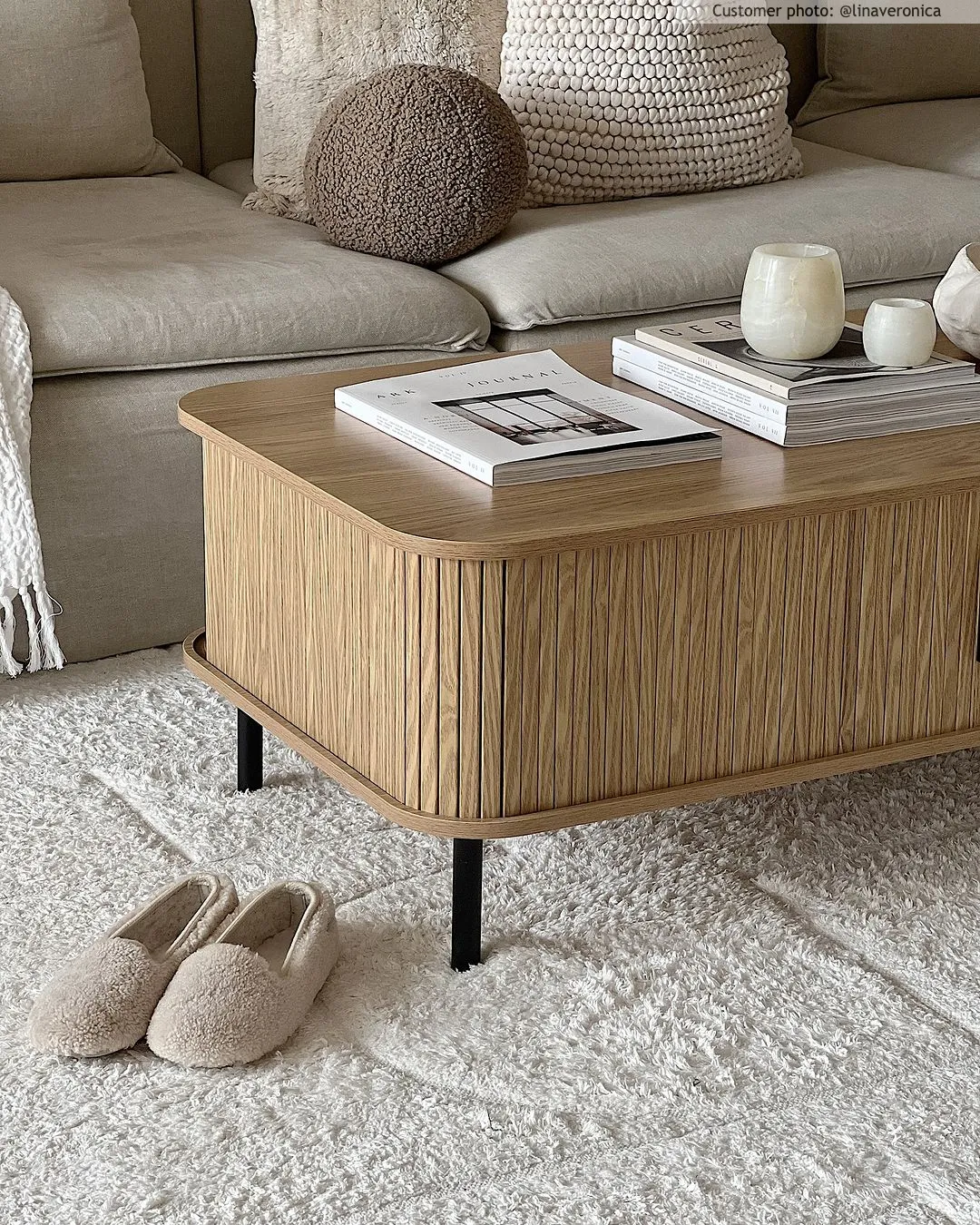 Ryijymatot - Cremona Natural Cotton Shaggy (offwhite)