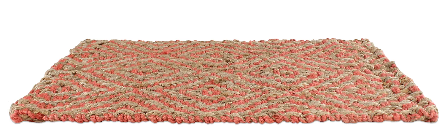 Oven matto - Amara (nature/terracotta)