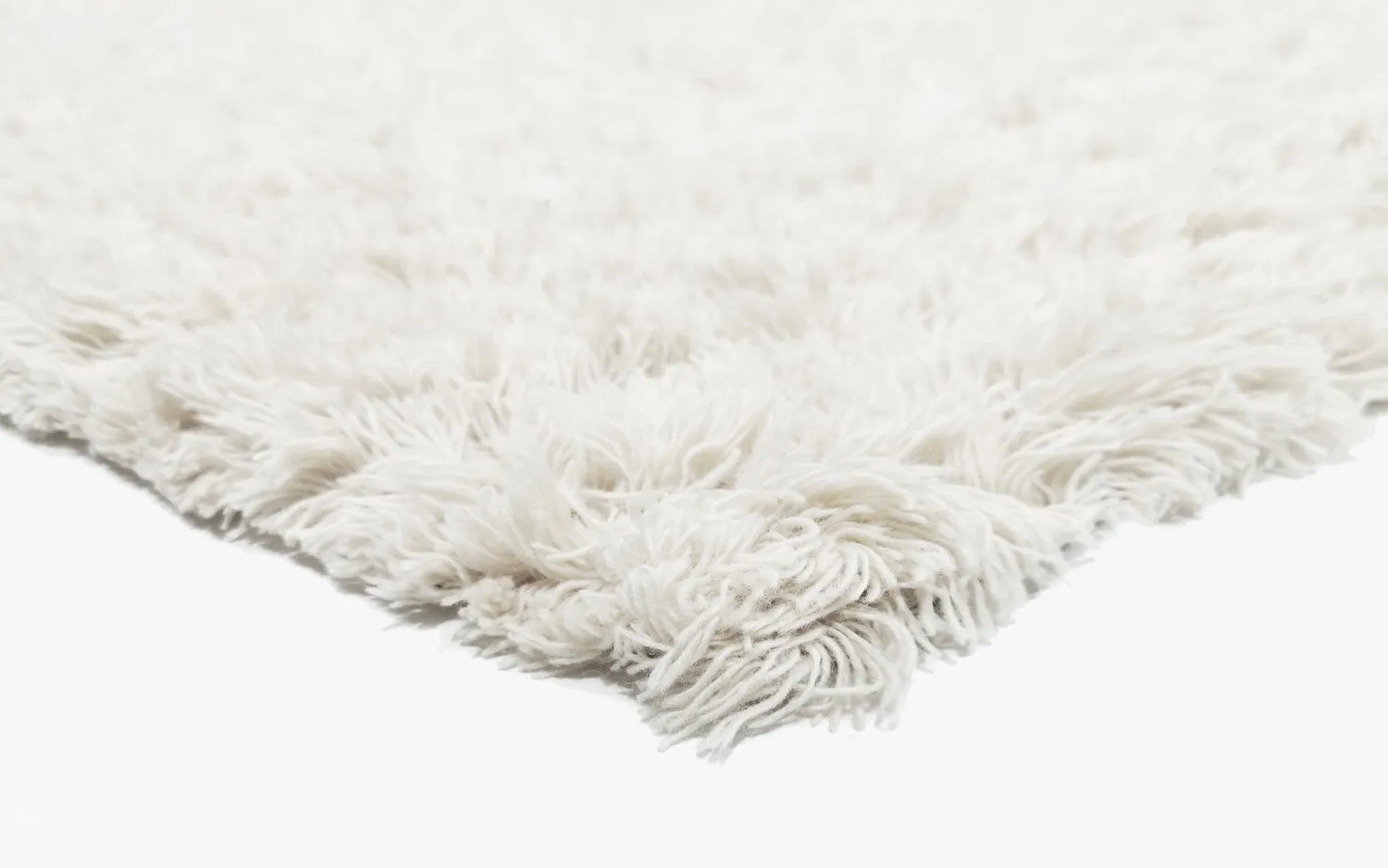 Villamatto - Aliste Wool Shaggy (snow white)