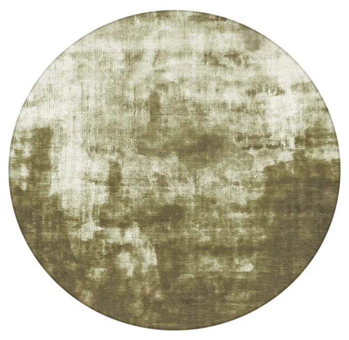 Pyöreä matto - Jodhpur Special Luxury Edition (oliivinvihreä)