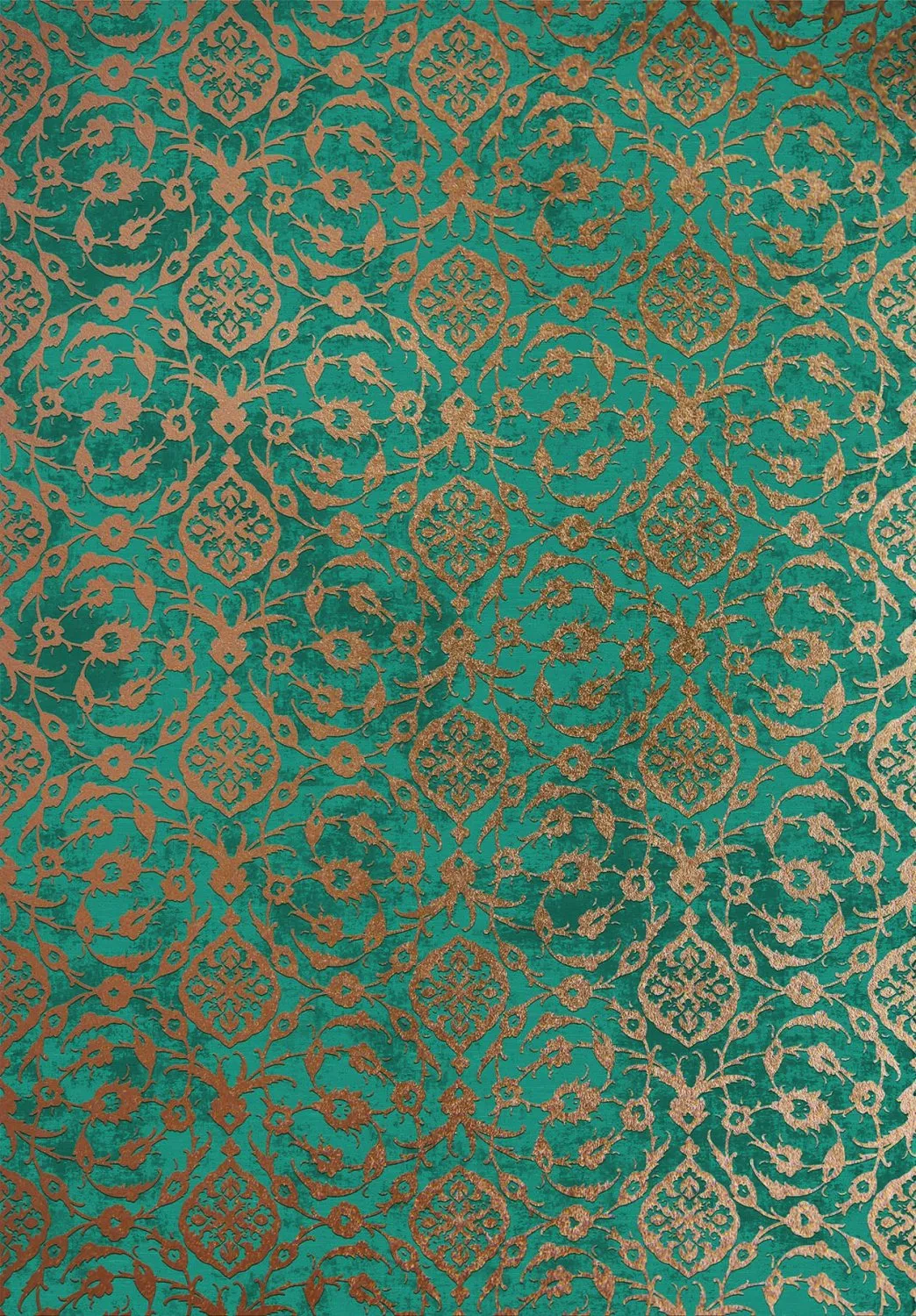 Wilton-matto - Palazzo (turkoosi)