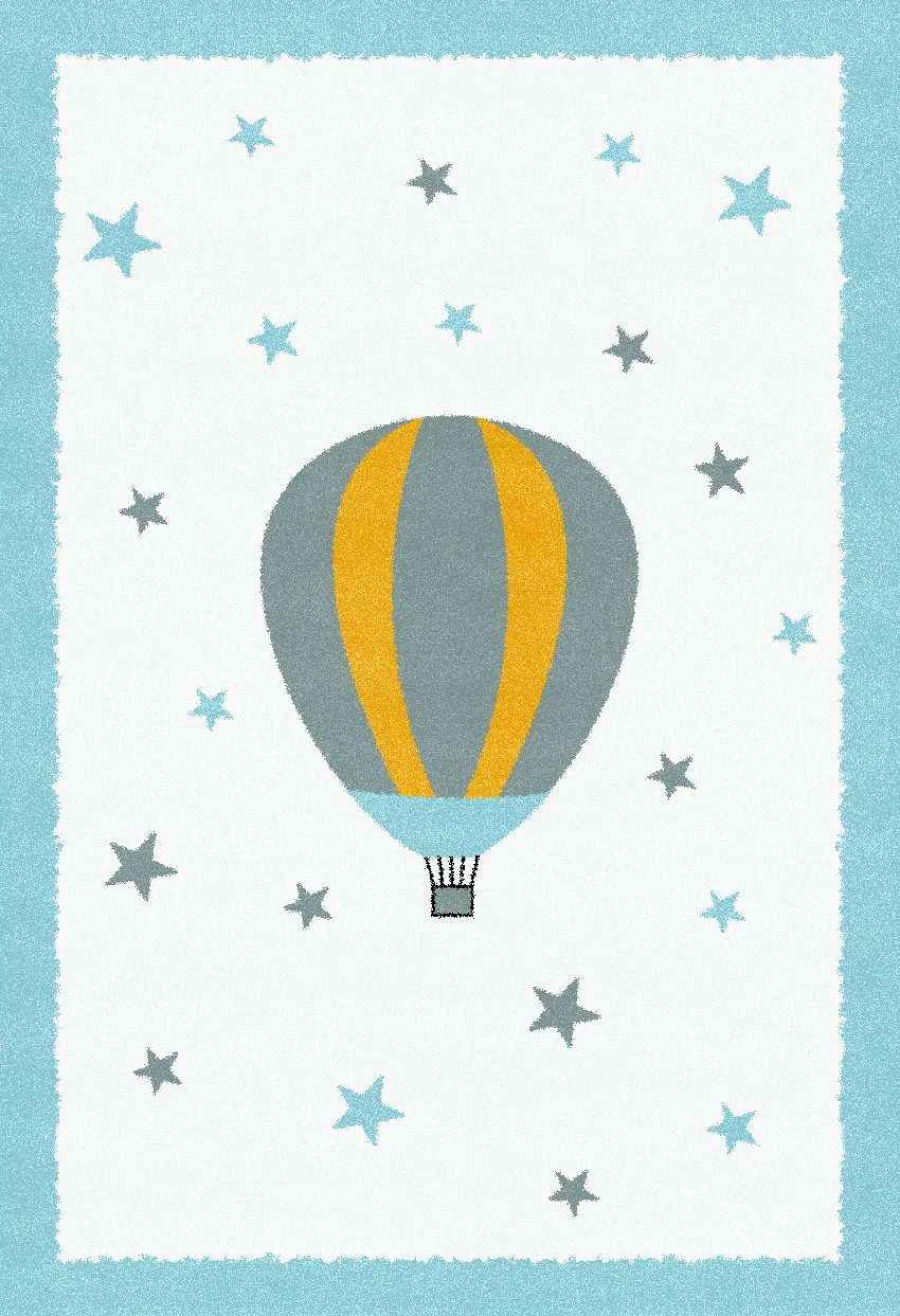 Lastenmatto - Alone Balloon (sininen)