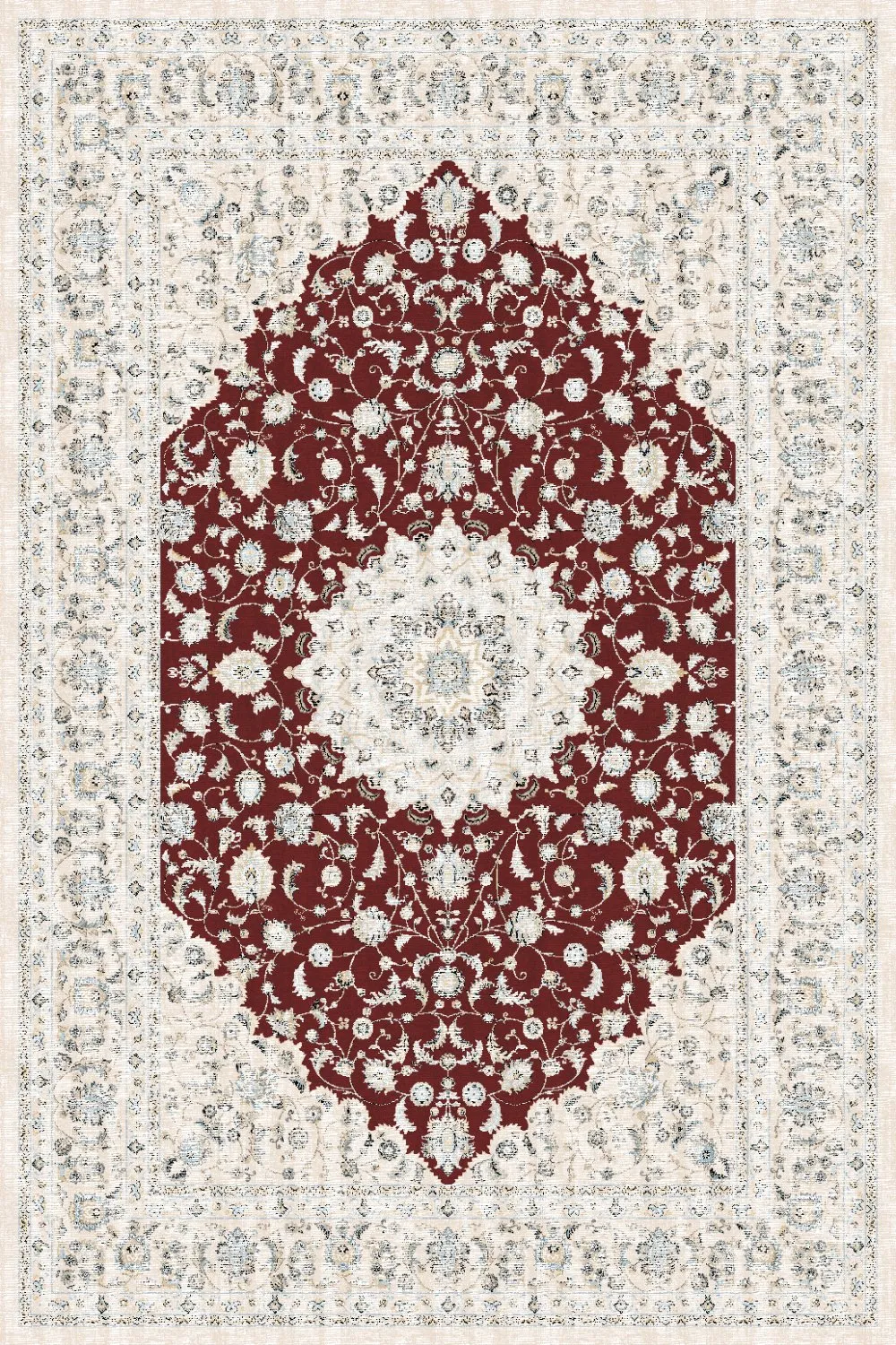 Wilton-matto - Arabella (viininpunainen)