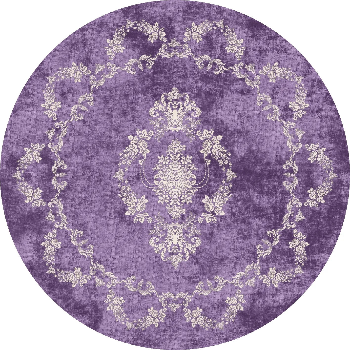 Pyöreät matot - Taknis (violetti)