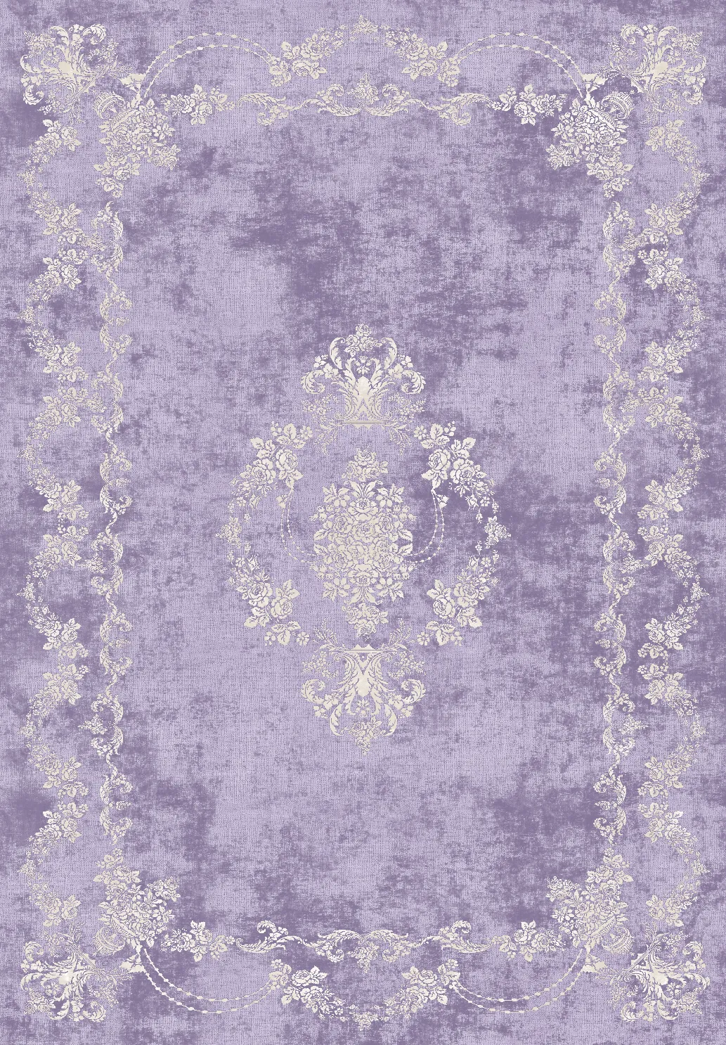 Wilton-matto - Taknis (vaaleanvioletti)