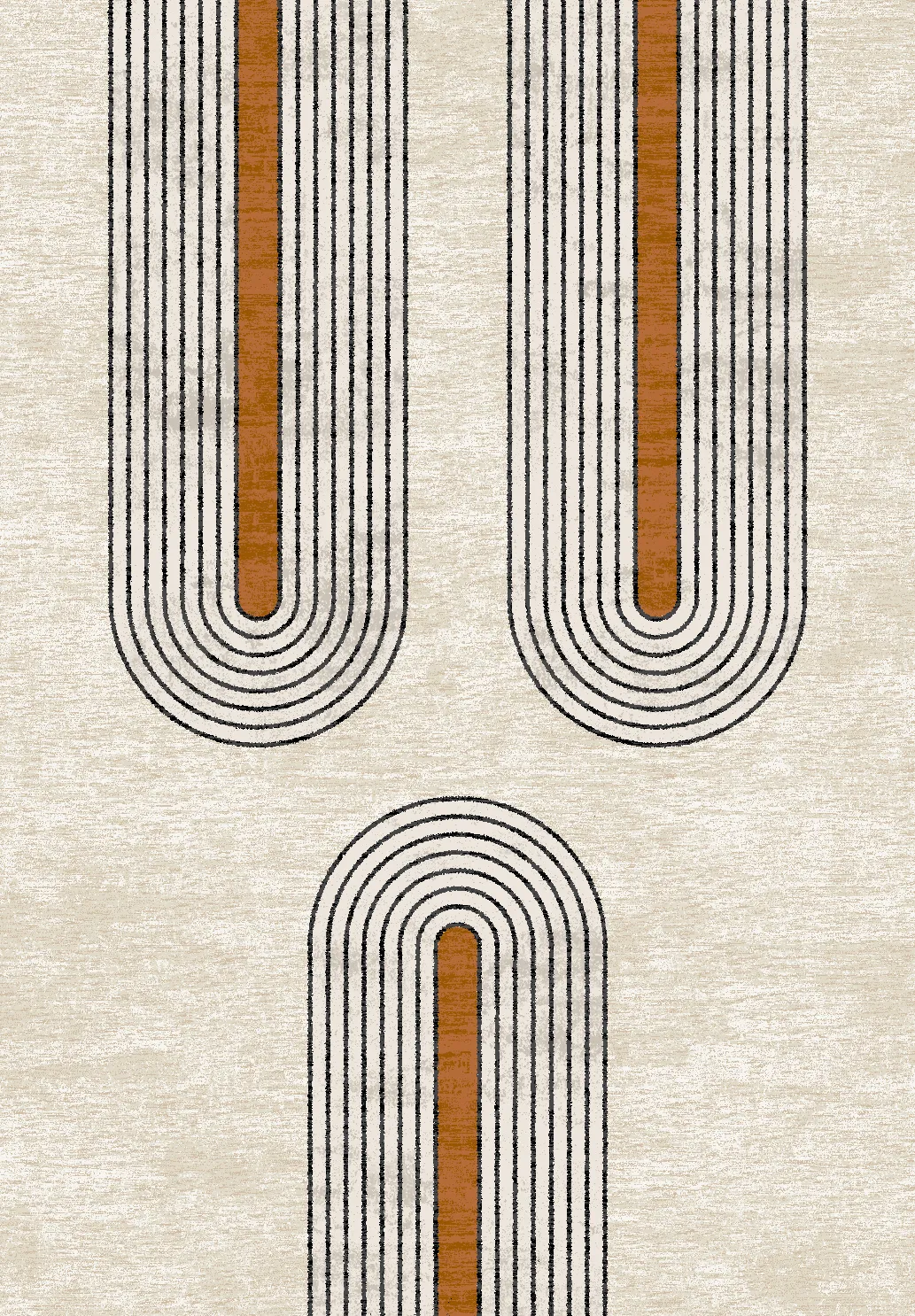 Wilton-matto - Larissa (beige/multi)
