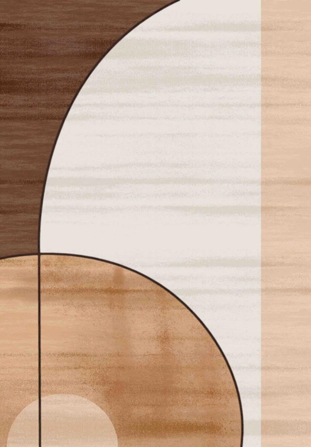 Wilton-matto - Eleanora (beige/multi)