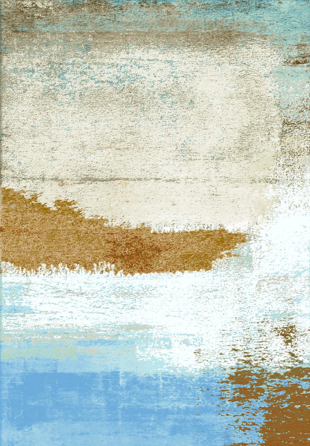 Wilton-matto - Marcella (beige/multi)