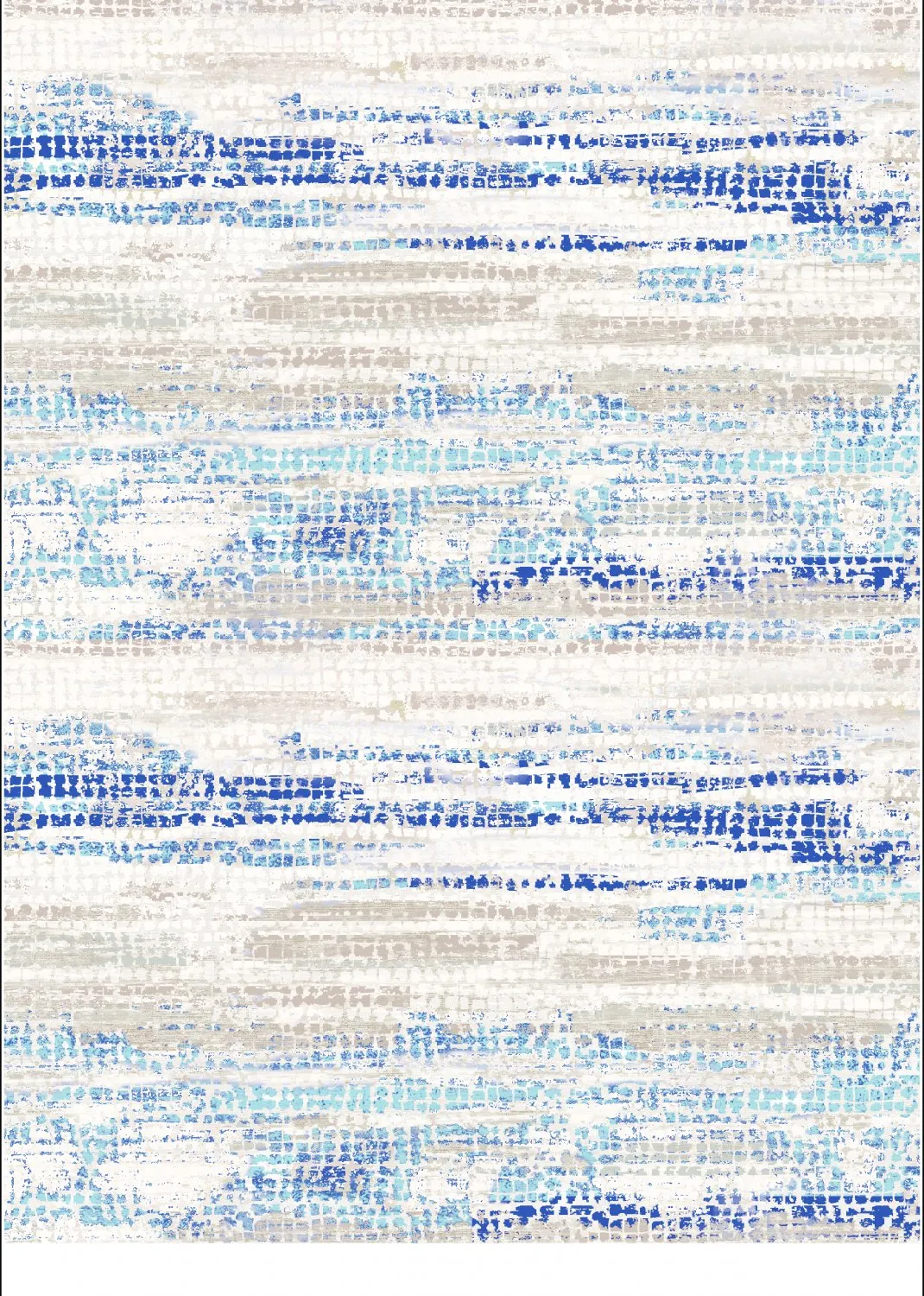 Wilton-matto - Yafran (sininen)