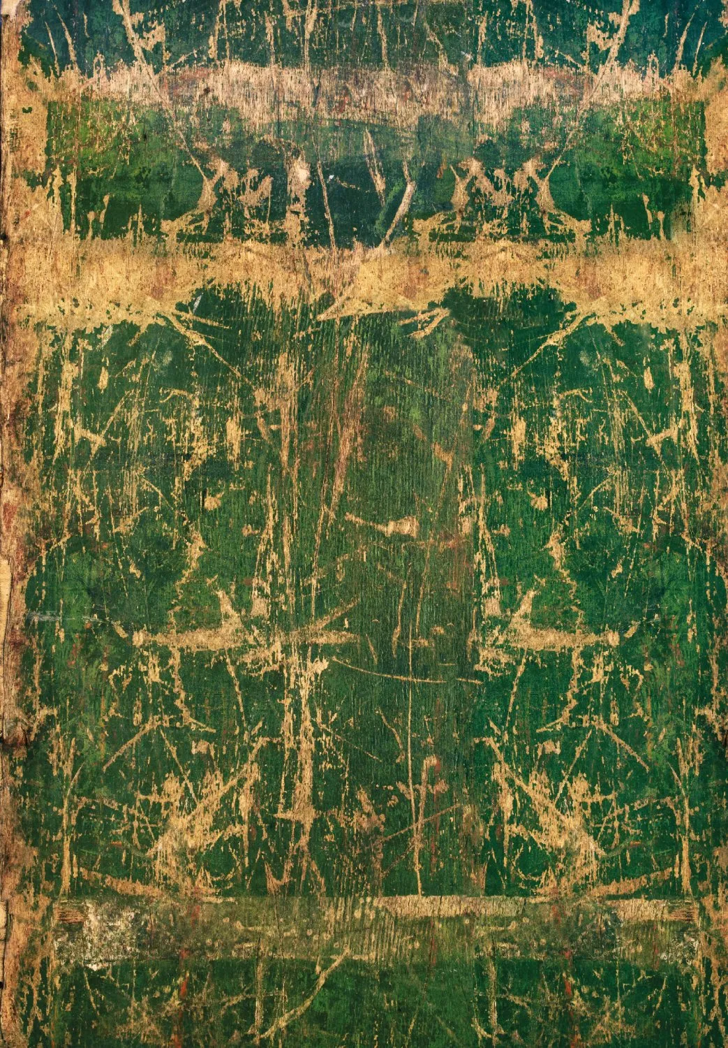 Wilton-matto - Cantoria (beige/vihreä)