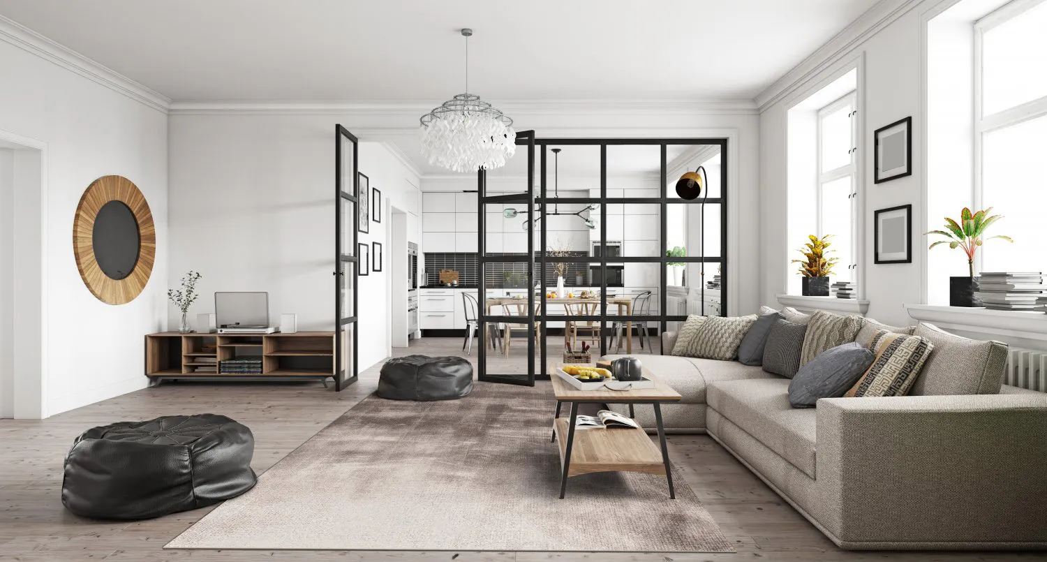 Wilton-matto - Olmedo (harmaa/beige)