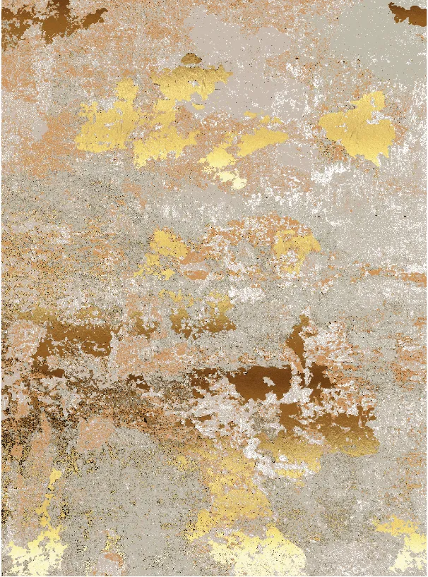 Wilton-matto - Elena (beige/kulta)