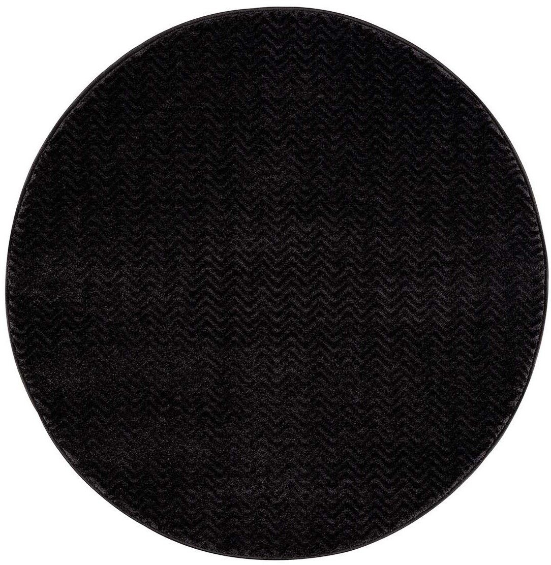 Pyöreä matot - Pandora (musta)