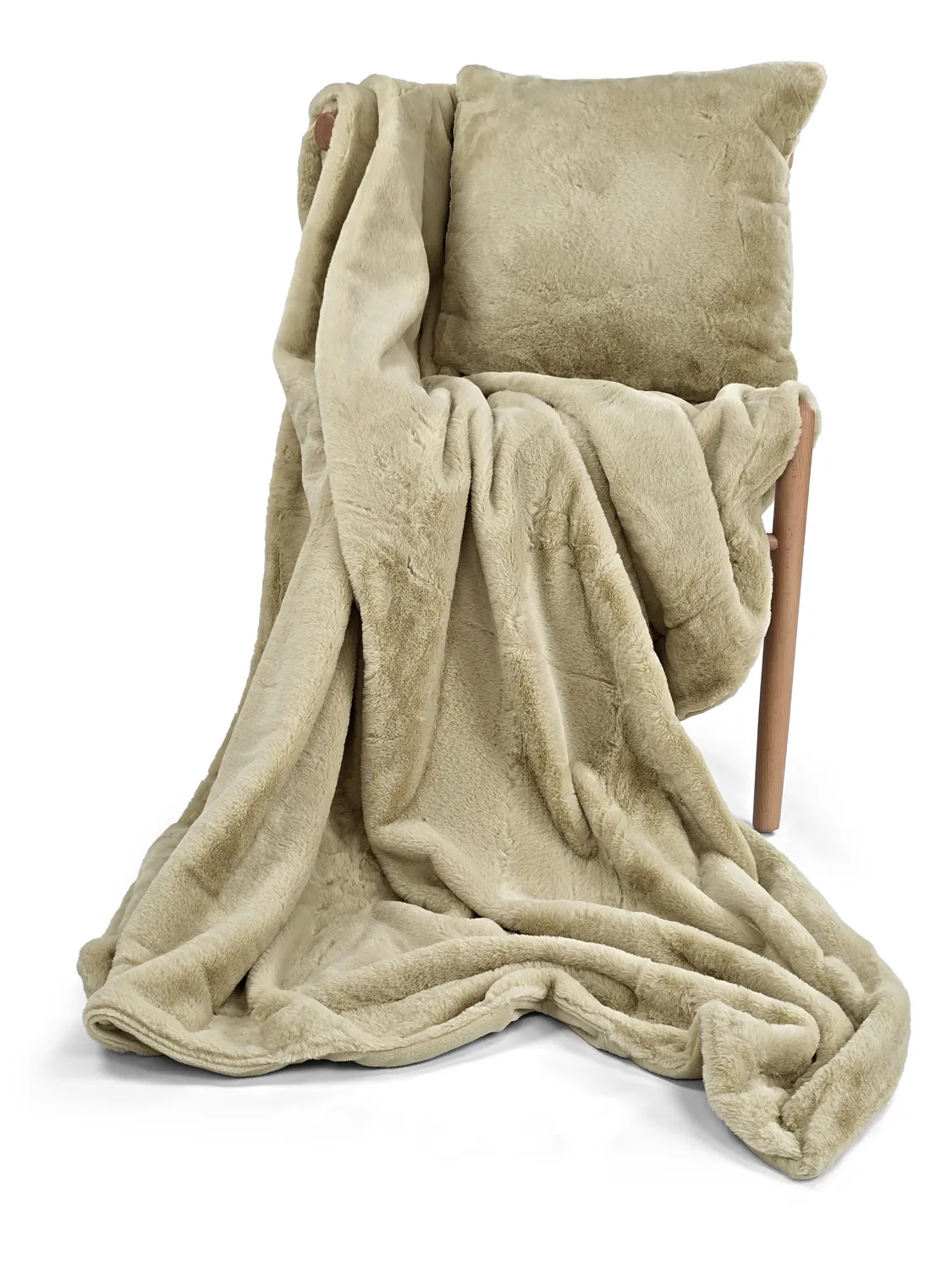 Viltit - Aranga Super Soft Throw (vaaleanvihreä)