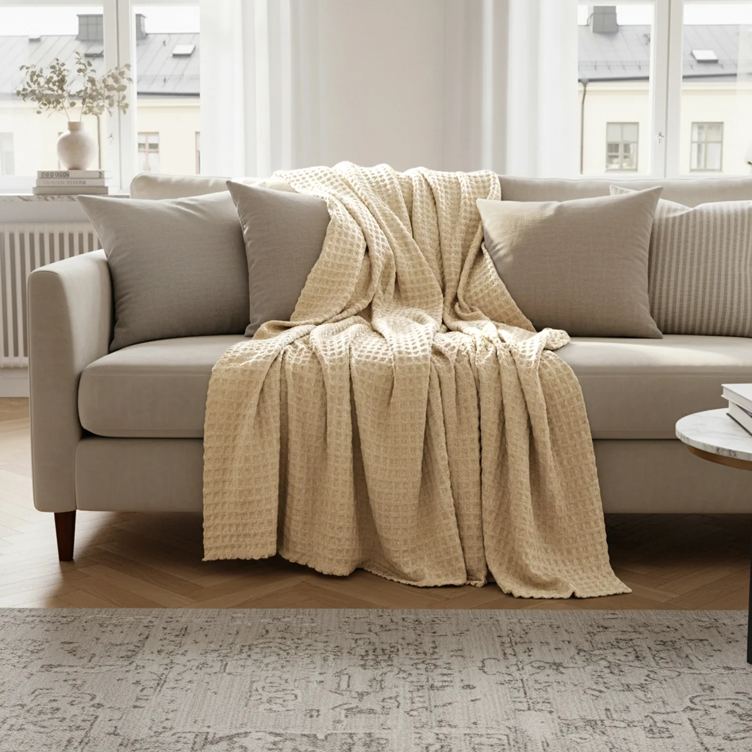 Viltit - Juneau Blanket (beige)