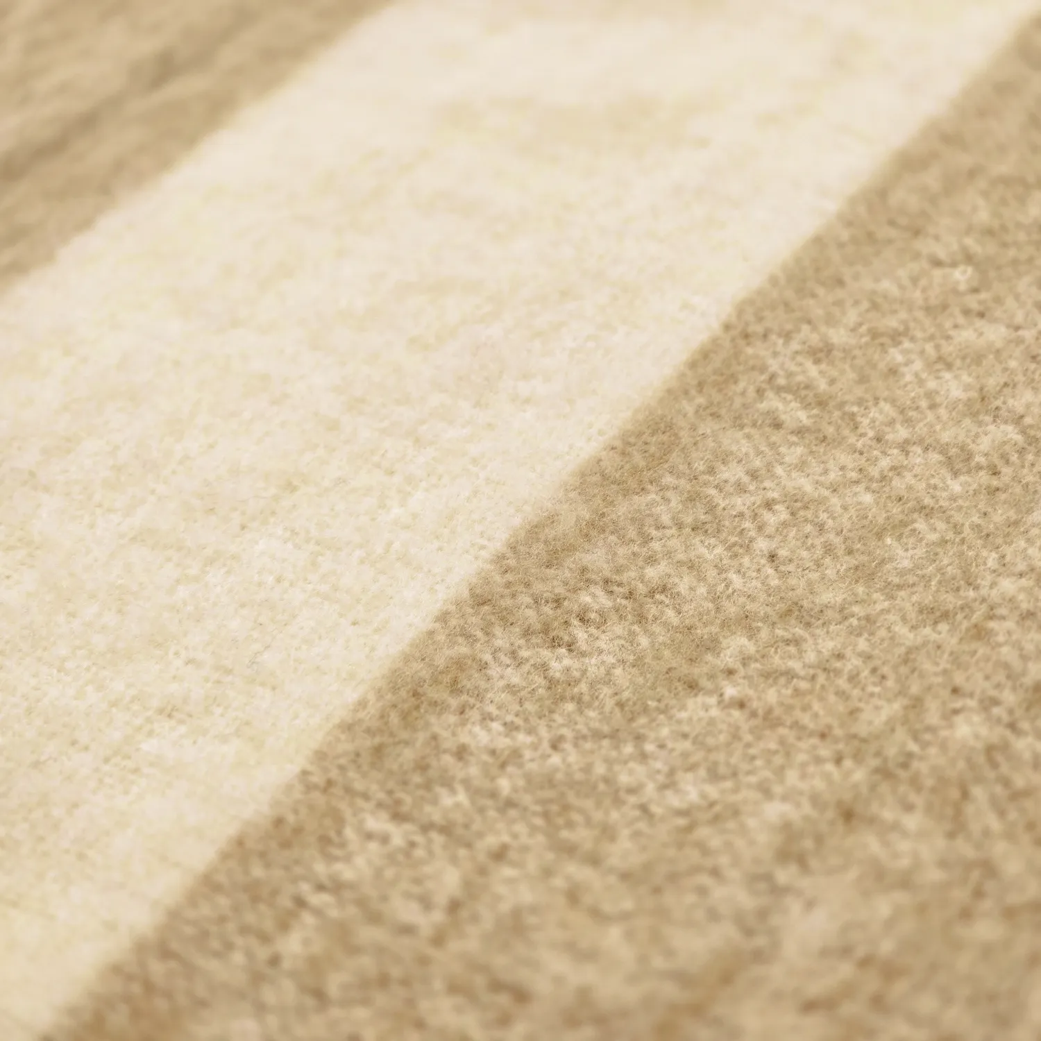 Viltit - Villasekoiteplaid - Beatriz Stripe (beige/valkoinen)