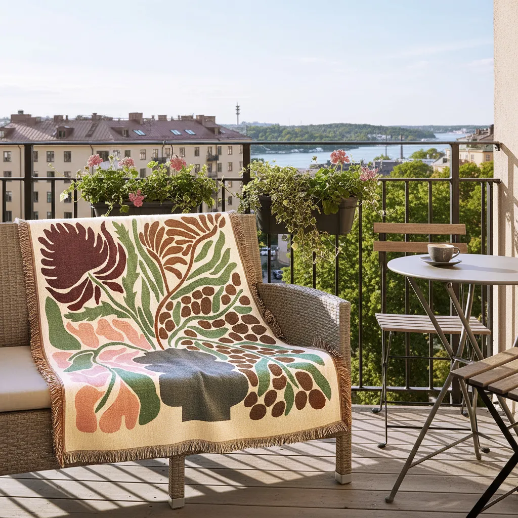 Viltit - Bloom Tapestry Blanket (multi)