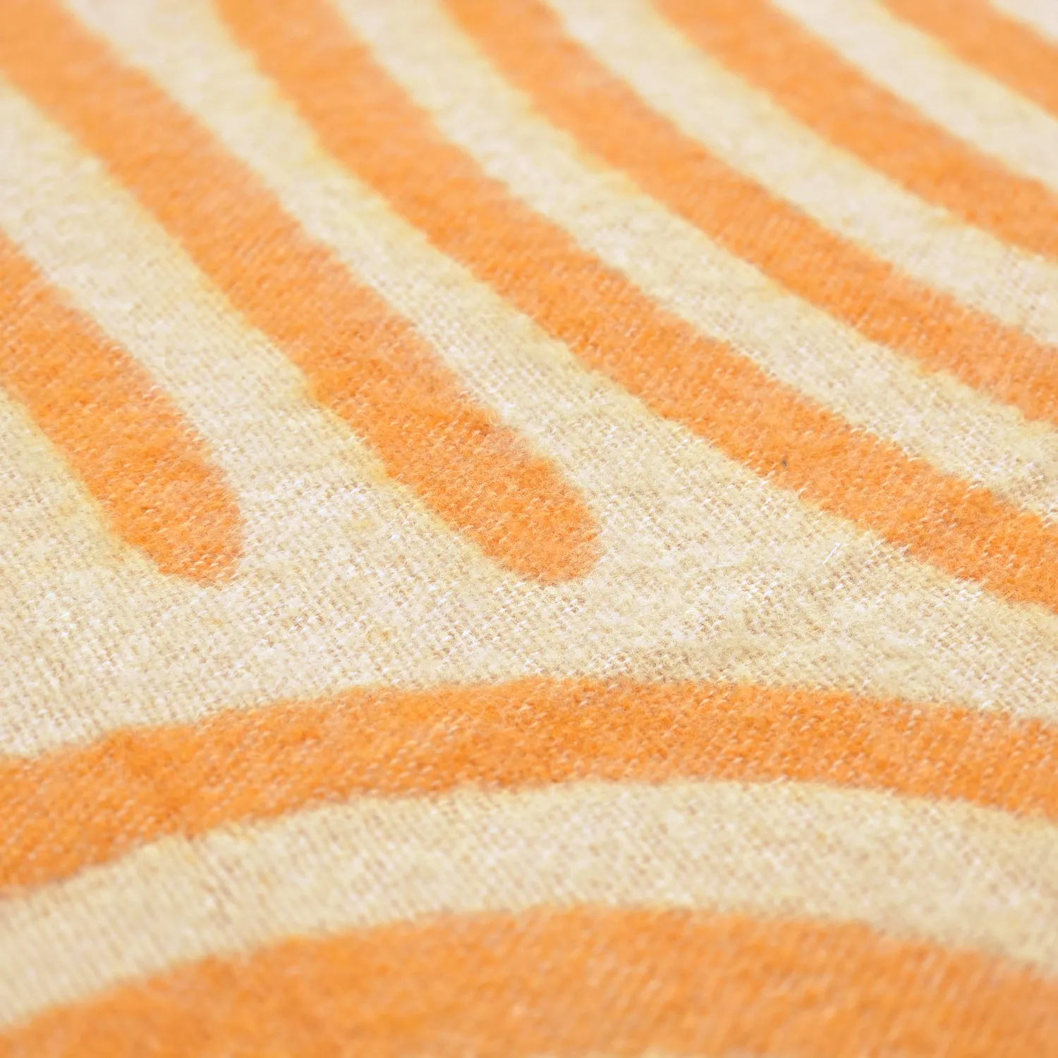 Viltit - Villasekoiteplaid - Melody (beige/oranssi)