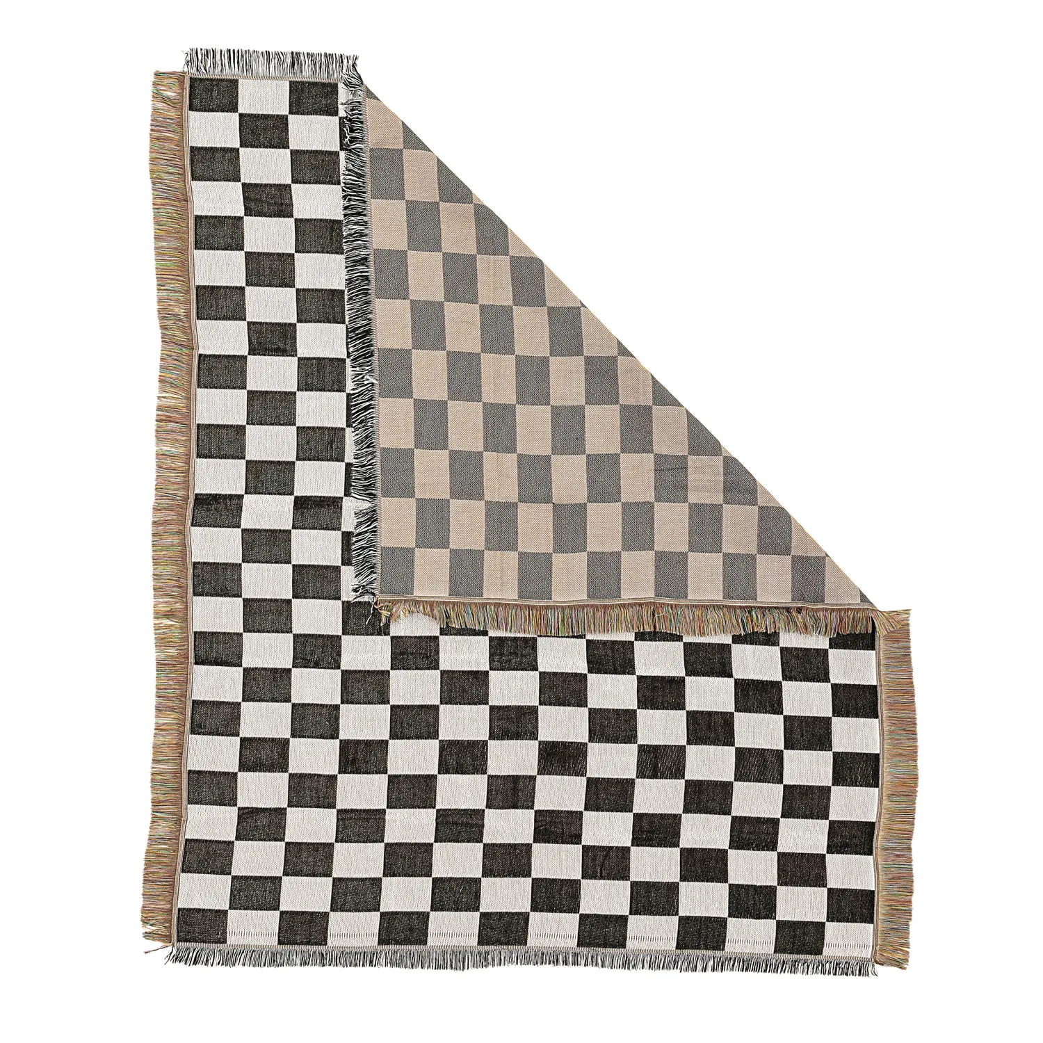 Viltit - Wallace Tapestry Blanket (musta/valkoinen)