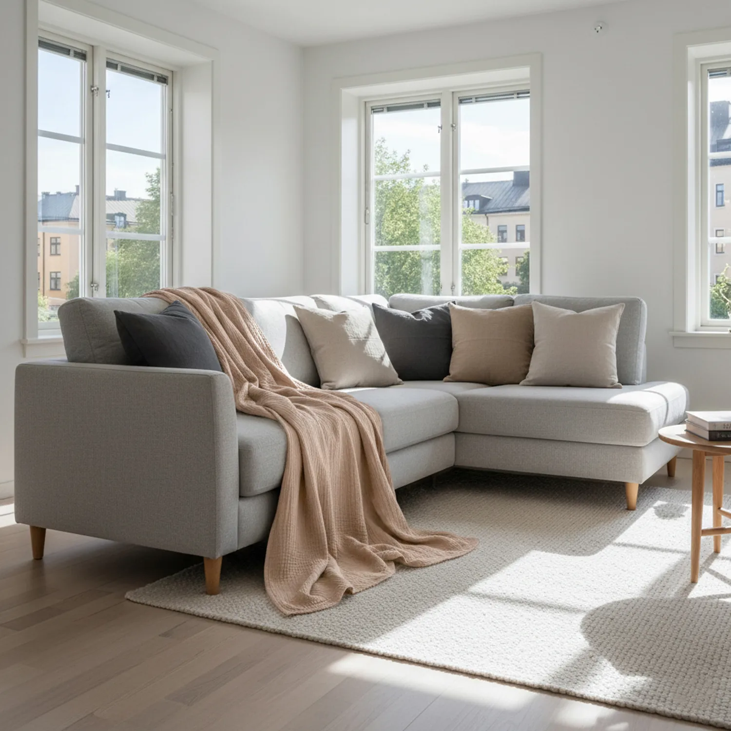 Viltit - Vanja Throw (harmaa)