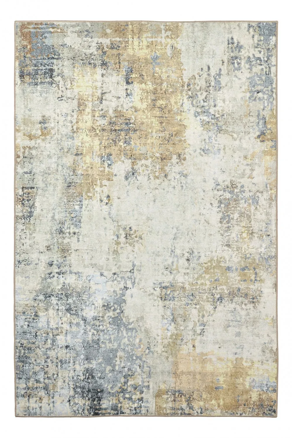 Lattakudottu matto - Comino (beige/multi)
