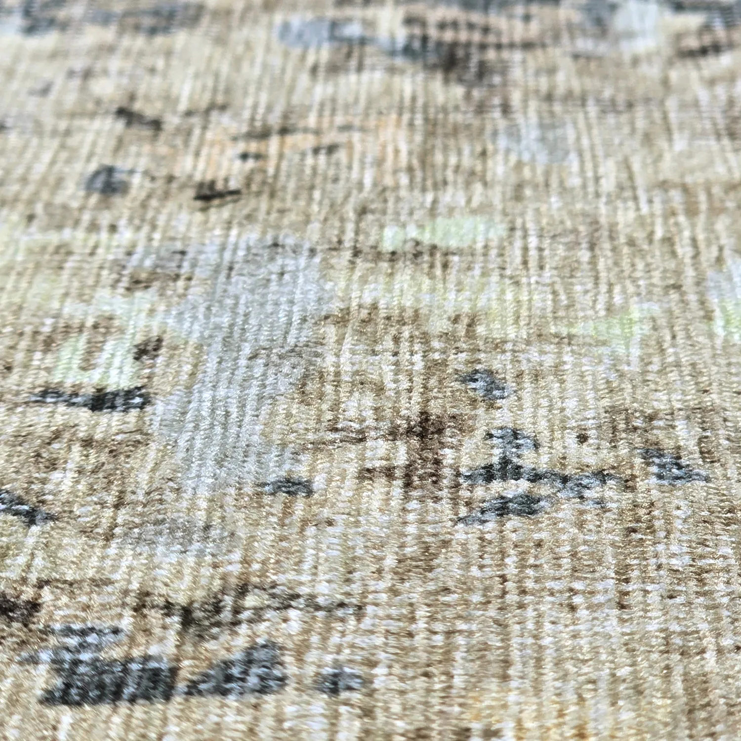 Lattakudottu matto - Comino (beige/multi)