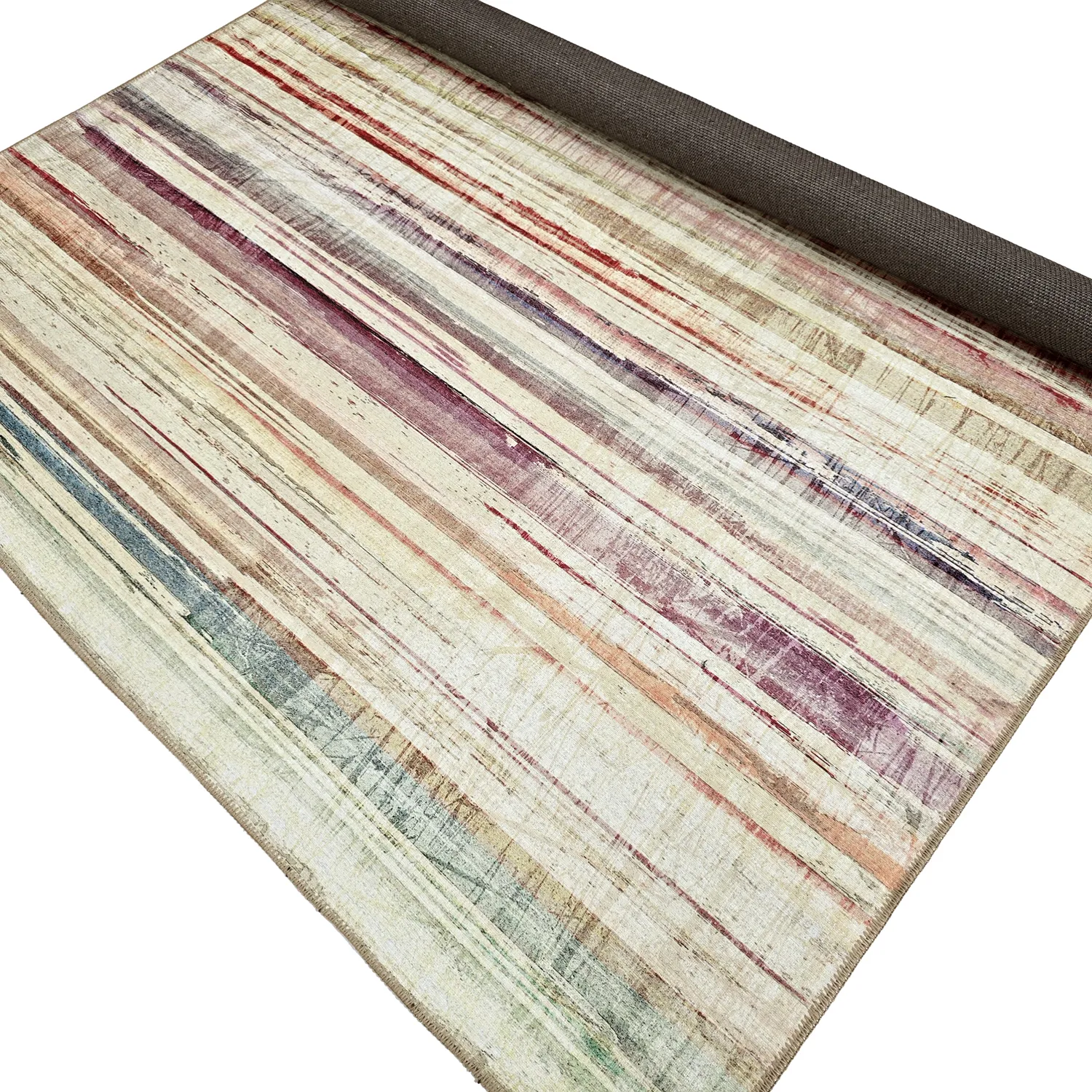 Lattakudottu matto - Delara (beige/multi)