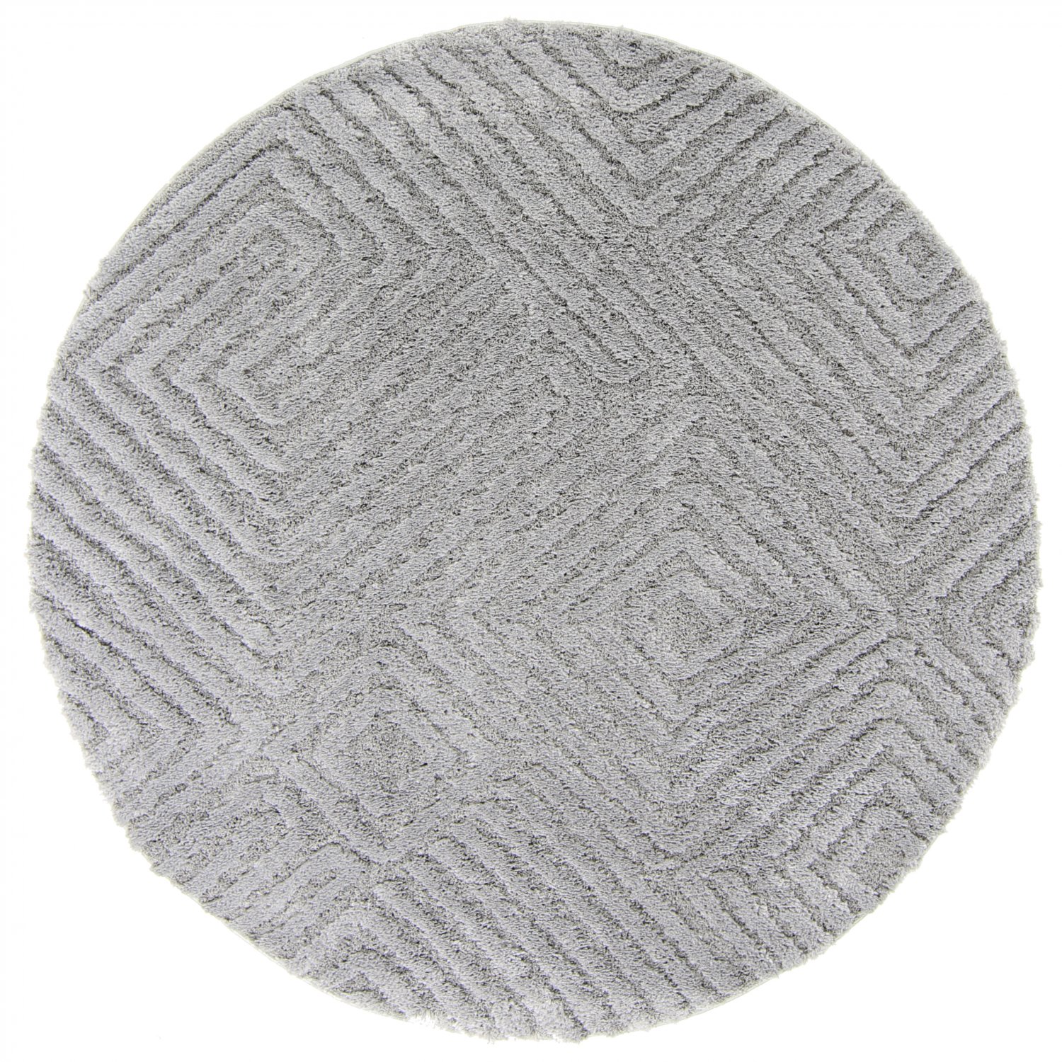 Pyöreä matot - Monti (harmaa)