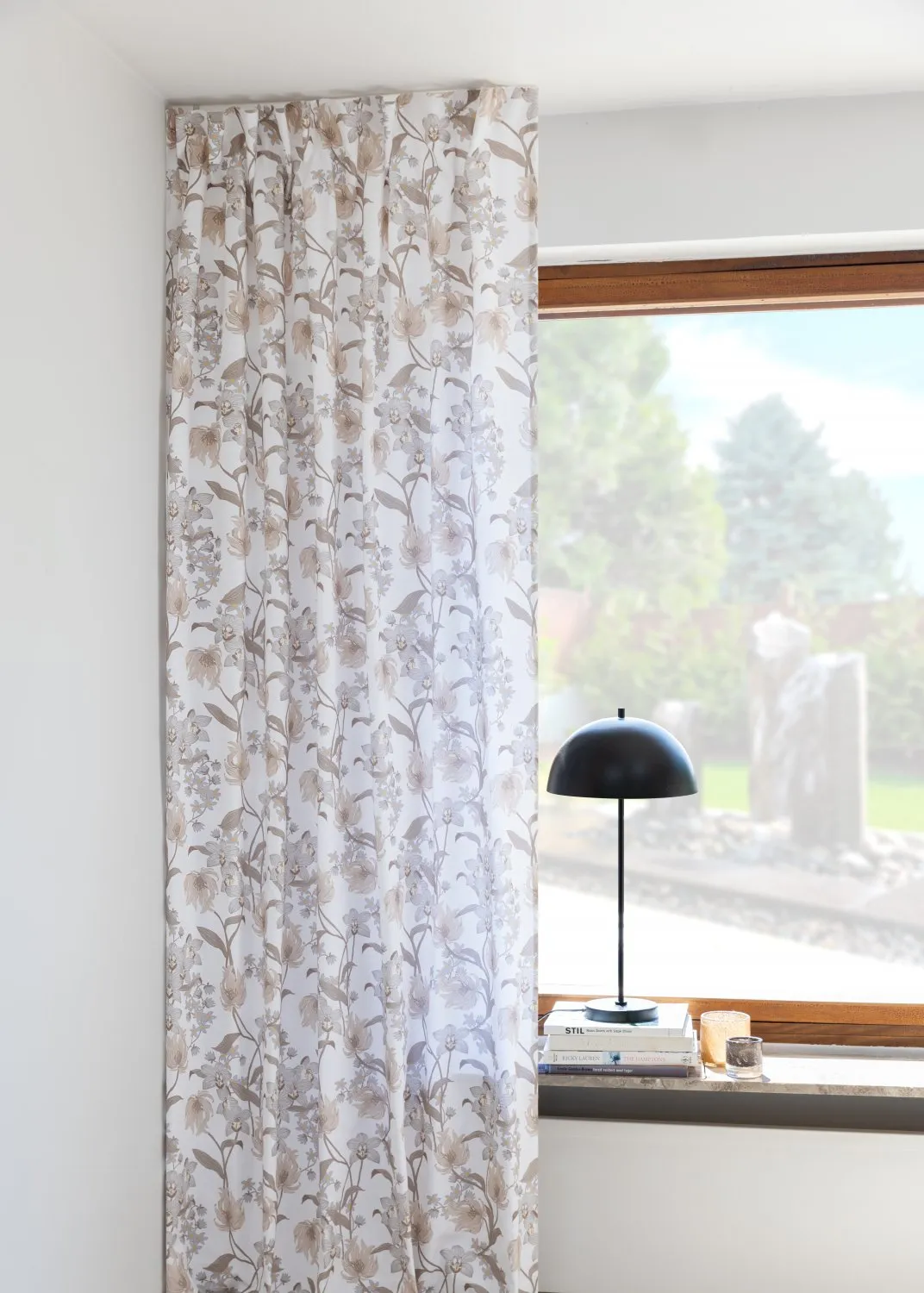 Verhot - Puuvillaverhot Florina (beige)