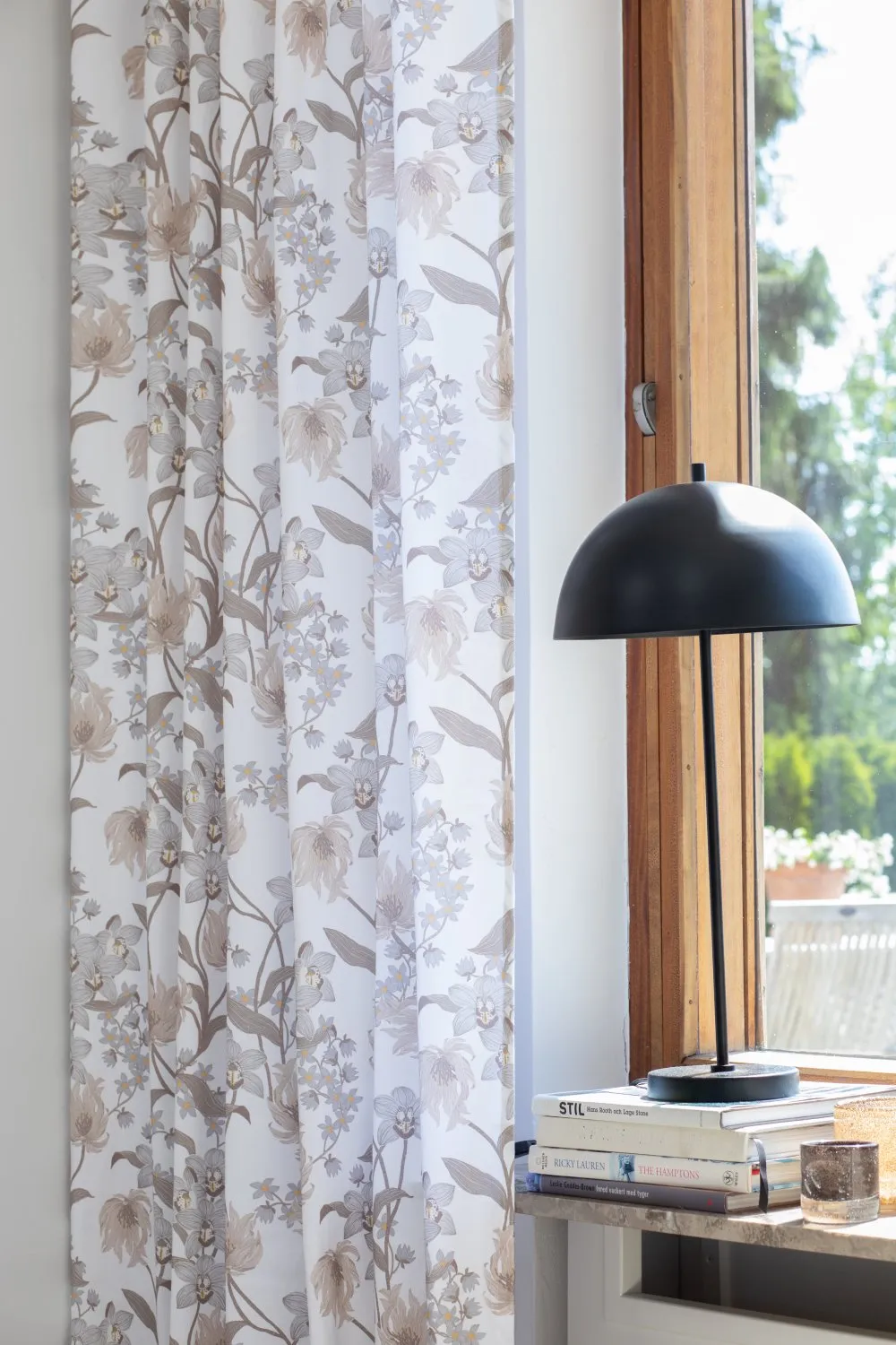 Verhot - Puuvillaverhot Florina (beige)
