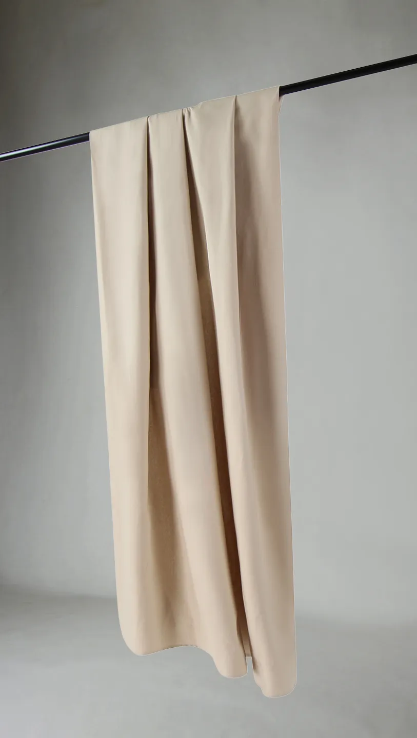 Puuvillaverhot Anja (beige)
