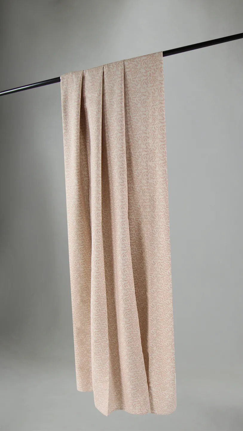 Verhot - Puuvillaverhot Lilja (beige)