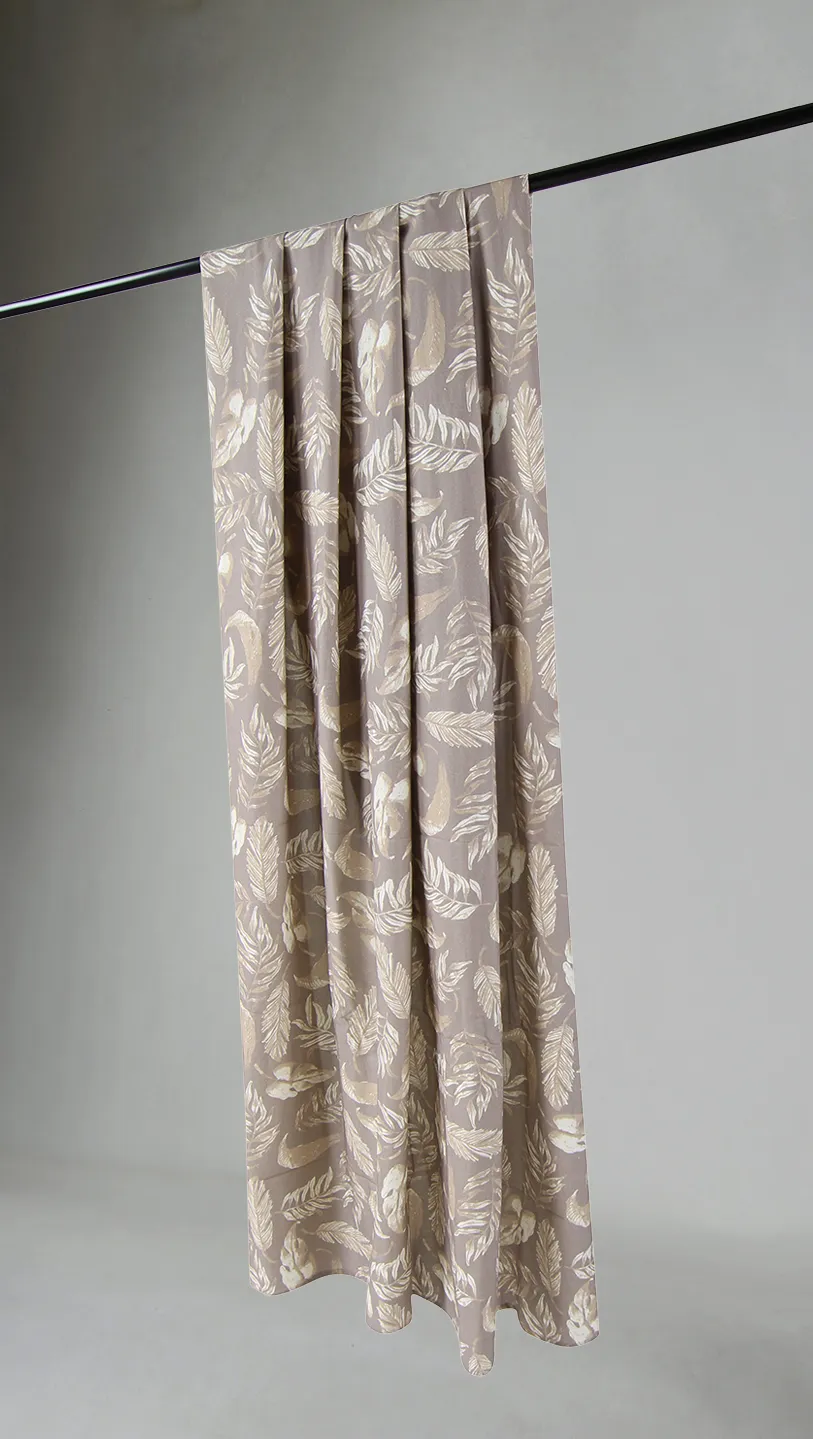 Verhot - Puuvillaverhot Lowe (beige)