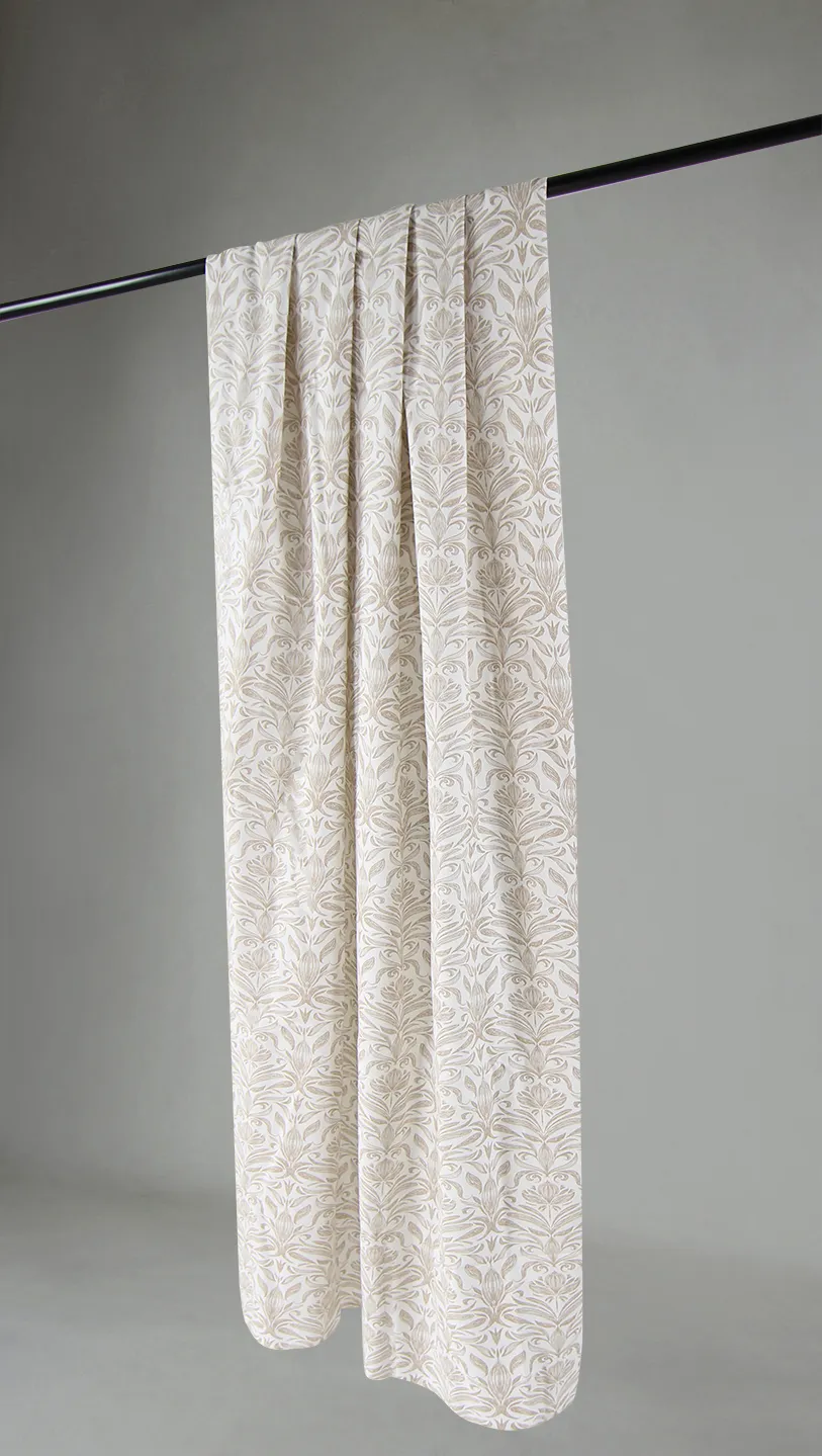 Verhot - Puuvillaverhot Viola (beige)